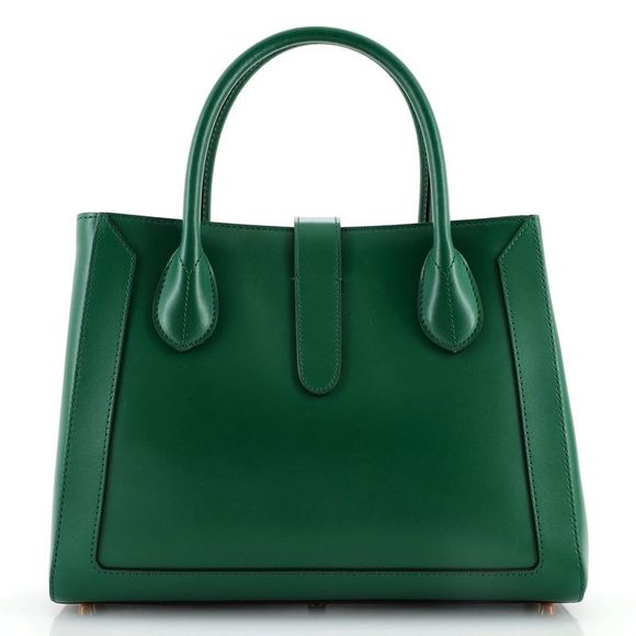 Gucci Jackie 1961 Tote Leather Medium Green - Picture 4 of 9